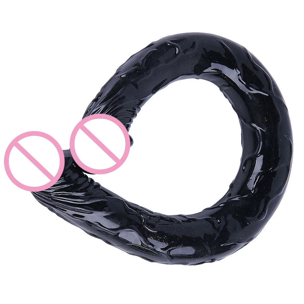 Gode double tête pliable en silicone souple – Stimulateur masseur féminin 100% étanche