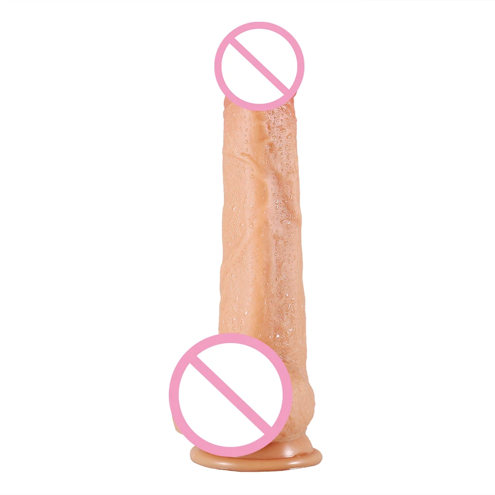 Gode vibrant en caoutchouc pour femmes, jouet sexuel, pénis, gode en caoutchouc, produits sexuels