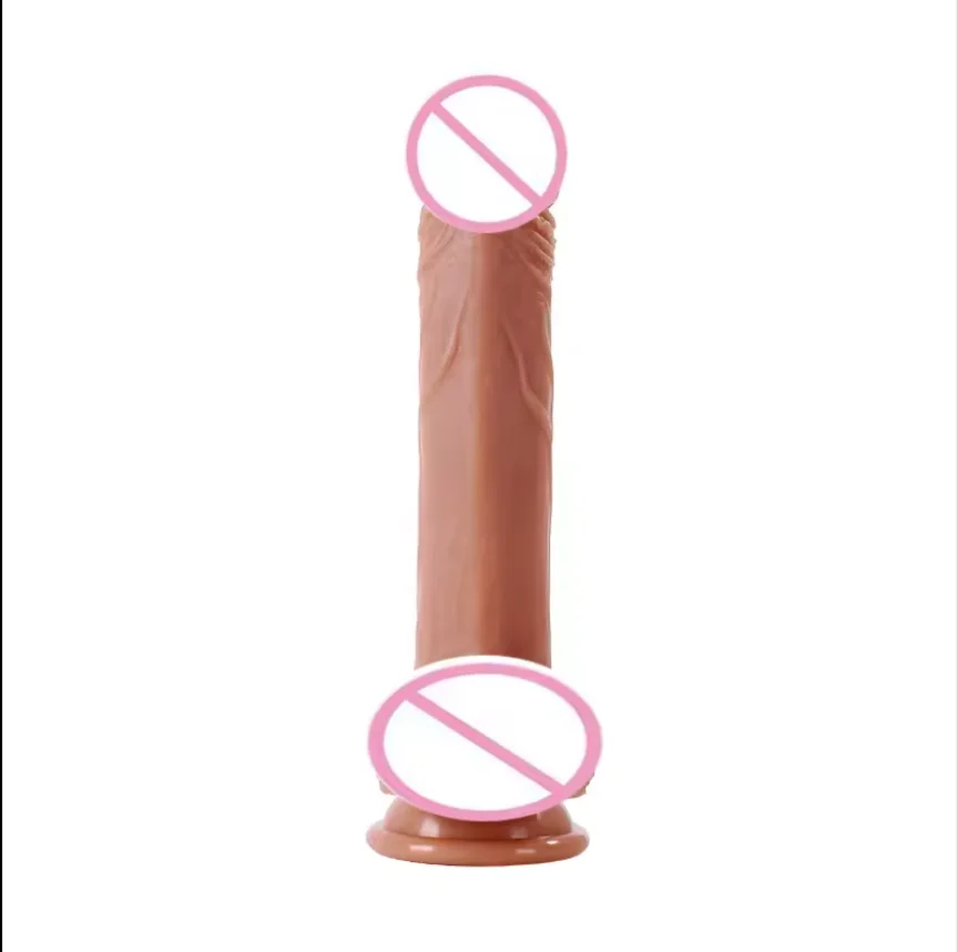 Vibrateur sexuel pour adultes ultra-réaliste et ultra-doux, très populaire, énorme dildo masculin pour femmes