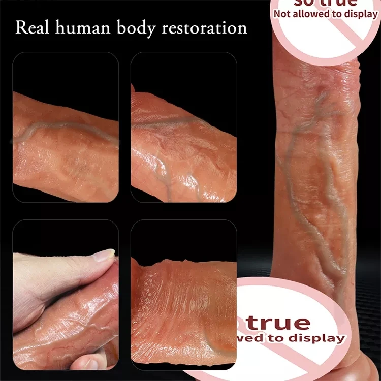 Vibromasseur Réaliste Gelance GL-S121 – Silicone Doux, 10 Modes de Vibration, Rechargeable USB