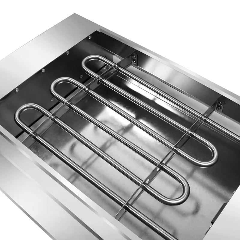 Grill Électrique BBQ Kitster 3000W – Intérieur & Extérieur, Inox, 50-300°C