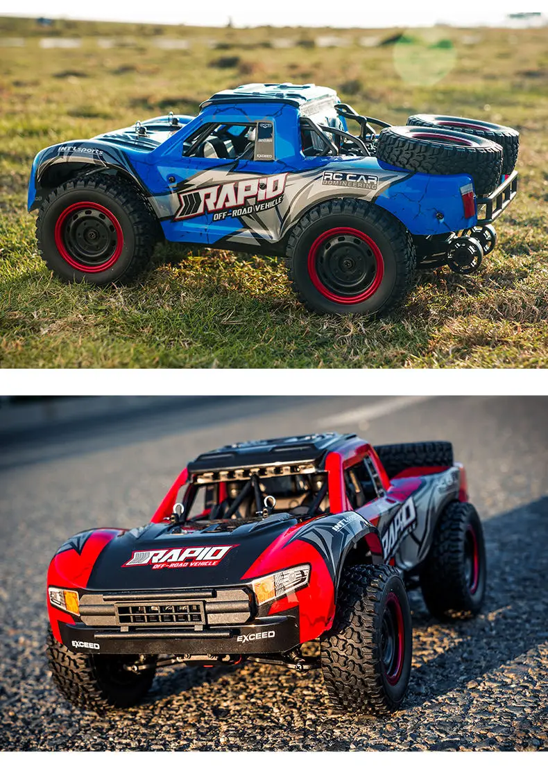 Voiture RC Haute Vitesse 48km/h – Tout-Terrain Télécommandée 1:14 Dérive & Escalade