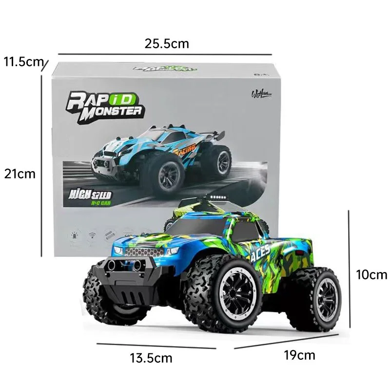 Voiture RC Tout-Terrain AiJH – Drift Haute Vitesse 20 km/h, Télécommande 8 canaux, Intérieur/Extérieur