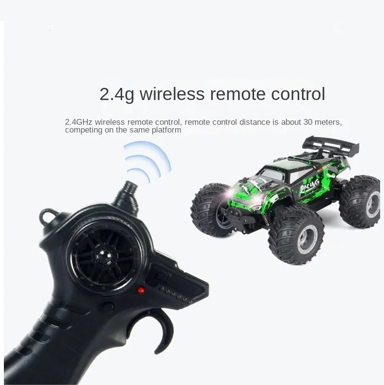 Voiture RC 4x4 Tout-Terrain 1:18 Haute Vitesse – Télécommande 2.4G, Drift & Off-Road