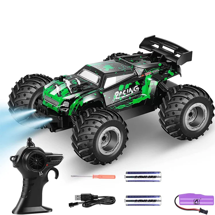 Voiture RC Tout-Terrain Grande Vitesse 4 Canaux – Jouet Télécommandé Enfant