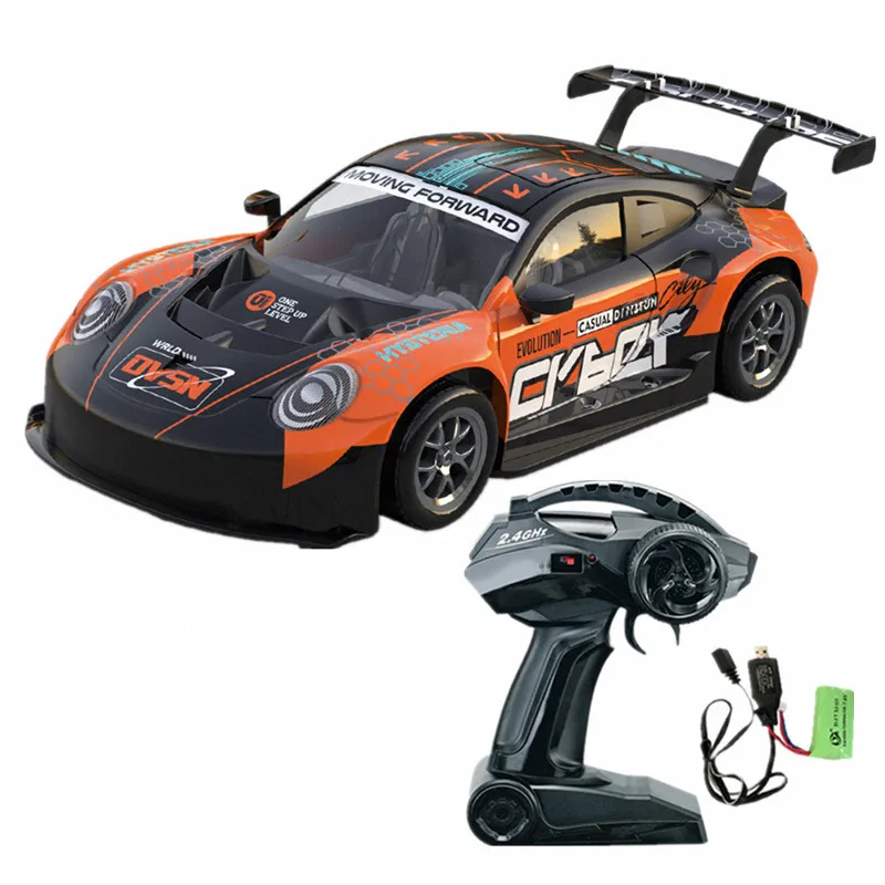 Voiture RC Drift 1:8 Télécommandée 2.4G avec Lumières LED – Câble USB Inclus