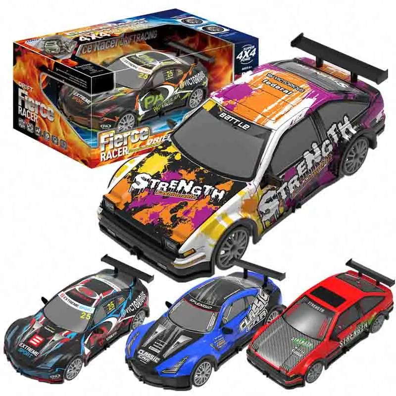 Voiture RC Drift Télécommandée 2.4G – Tout-Terrain avec Lumières | Échelle 1:20