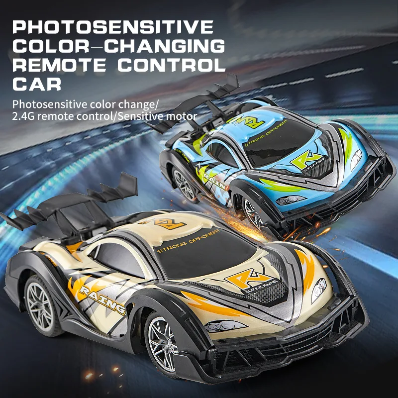 Voiture RC Drift 1:18 Changement de Couleur 2.4GHz – Prête à l'emploi