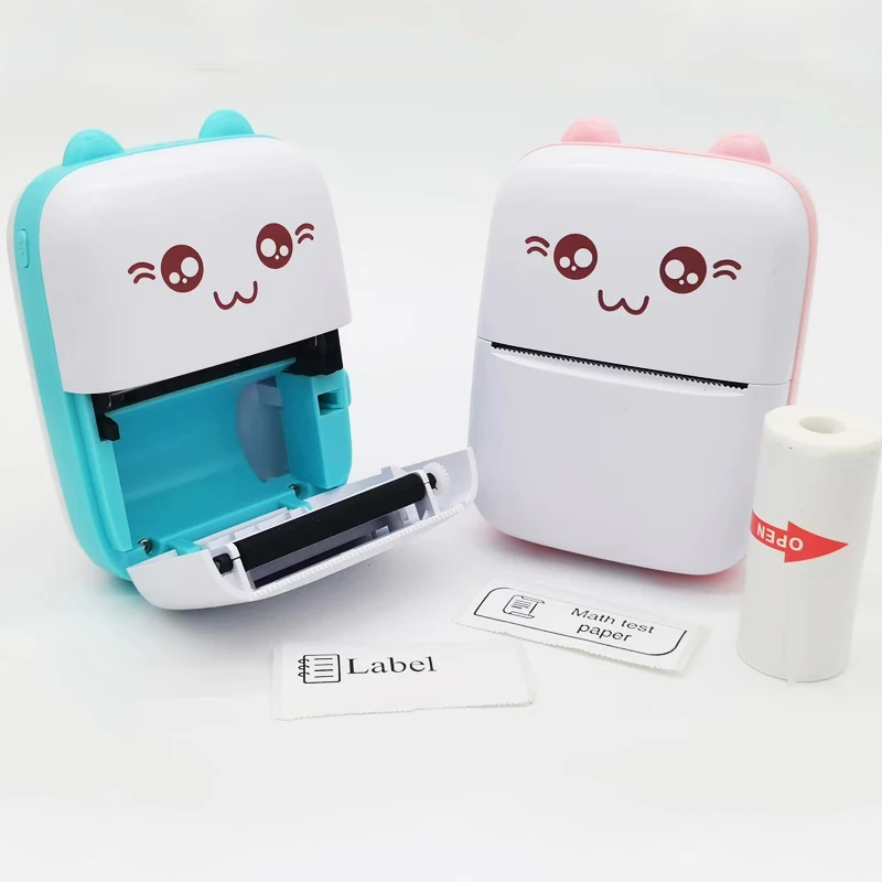 Mini Imprimante Photo Thermique de Poche 58mm – Sans Fil Bluetooth Android & iOS