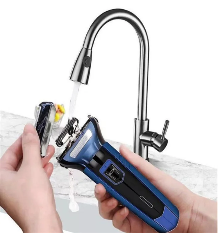 Rasoir Électrique 3 en 1 Multifonction Rechargeable & Lavable