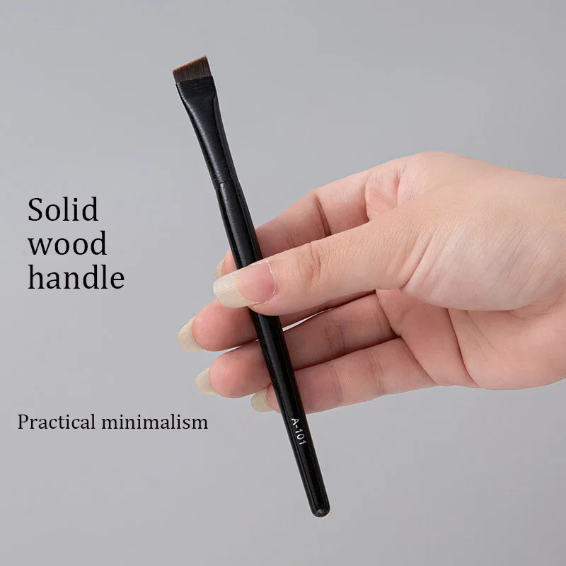 Pinceau Sourcils & Eye-liner Professionnel Tête Oblique Ultra-Fine – Précision Parfaite