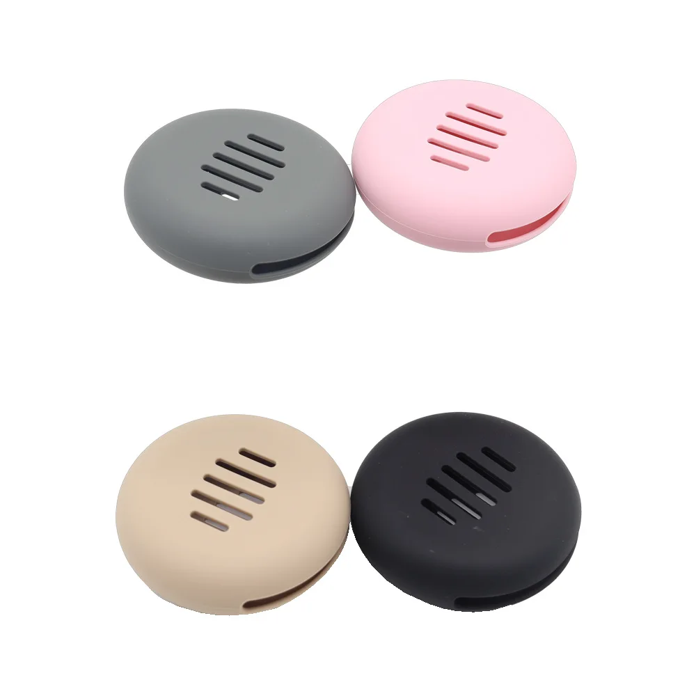 Boîte de rangement en silicone pour pinceaux de maquillage – Portable & Multifonction