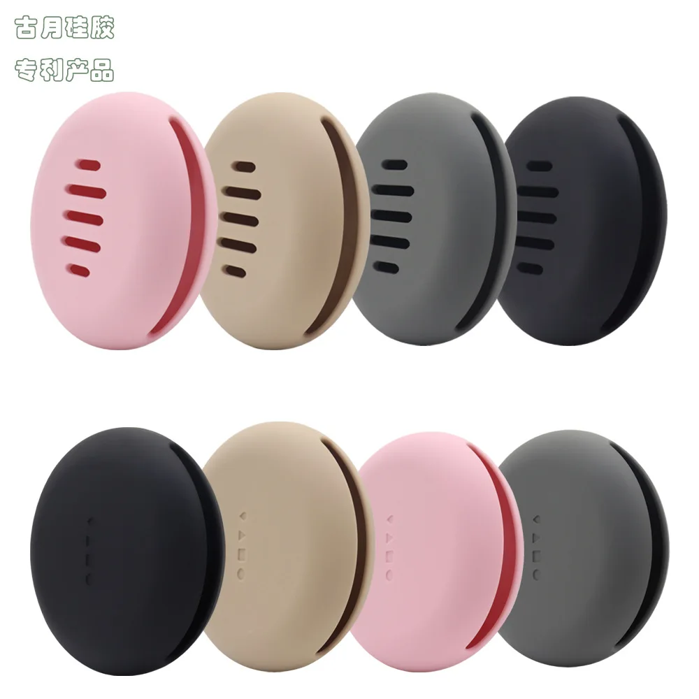 Boîte de rangement en silicone pour pinceaux de maquillage – Portable & Multifonction