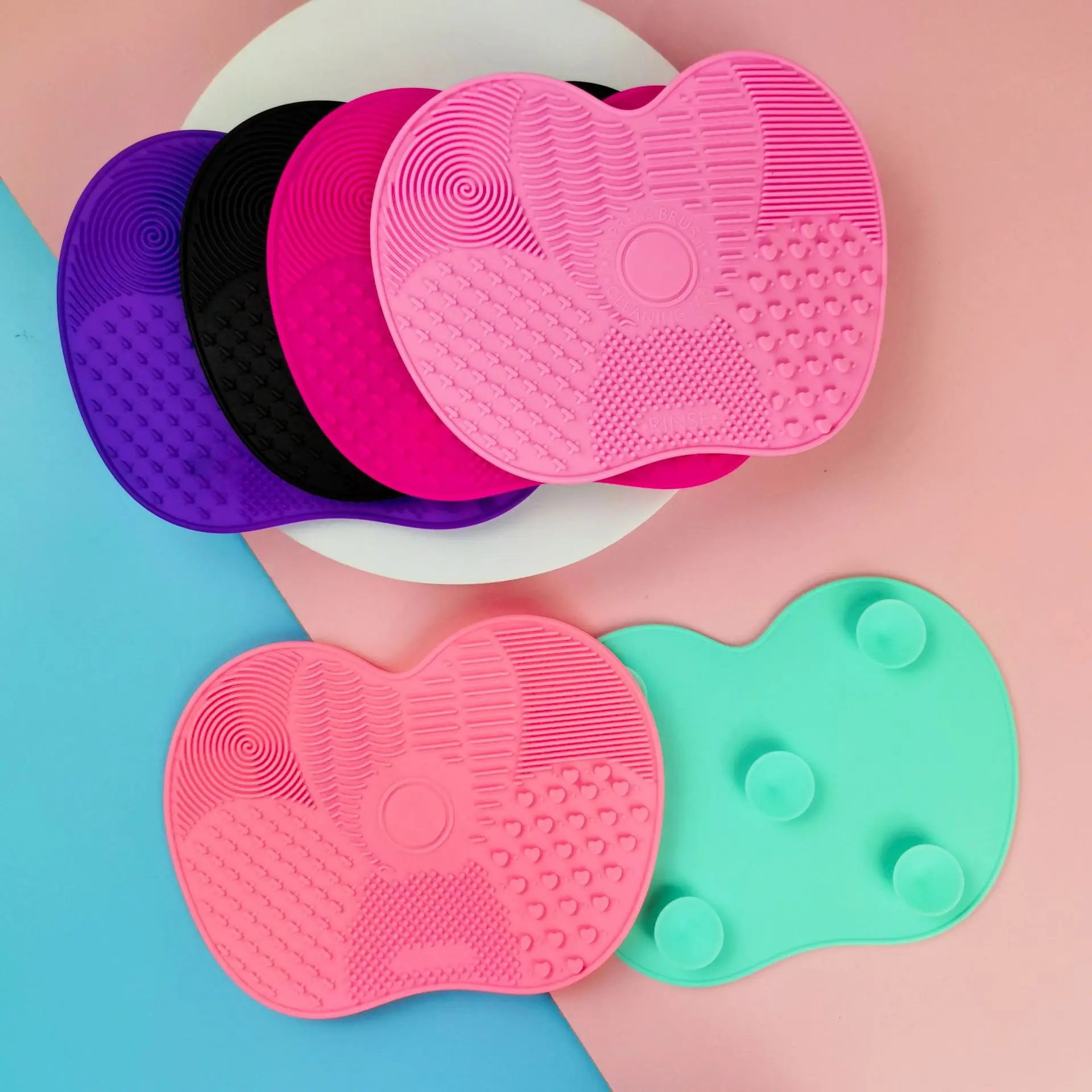 Brosse Silicone Nettoyante pour Pinceaux Maquillage – Ventouses Pratiques