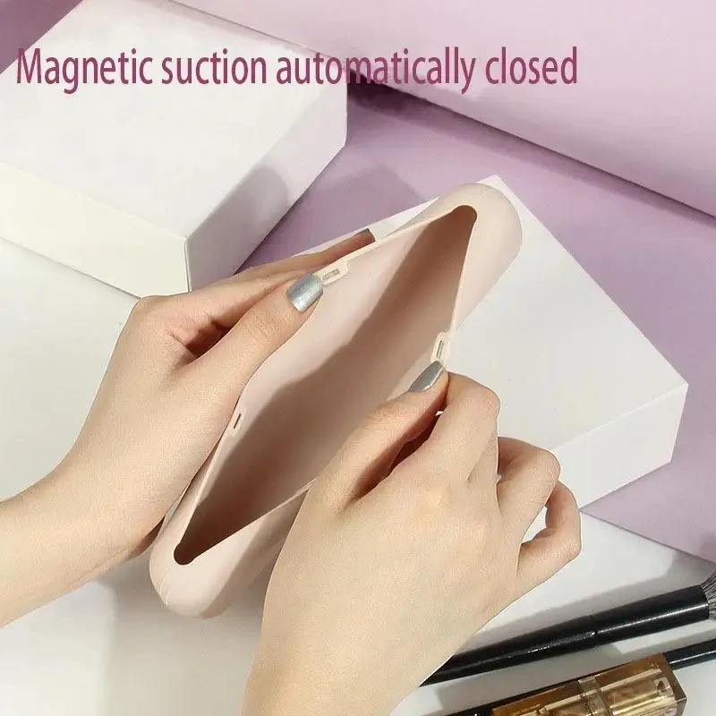 Trousse de Maquillage en Silicone Portable & Imperméable – Pochette Voyage Pliable