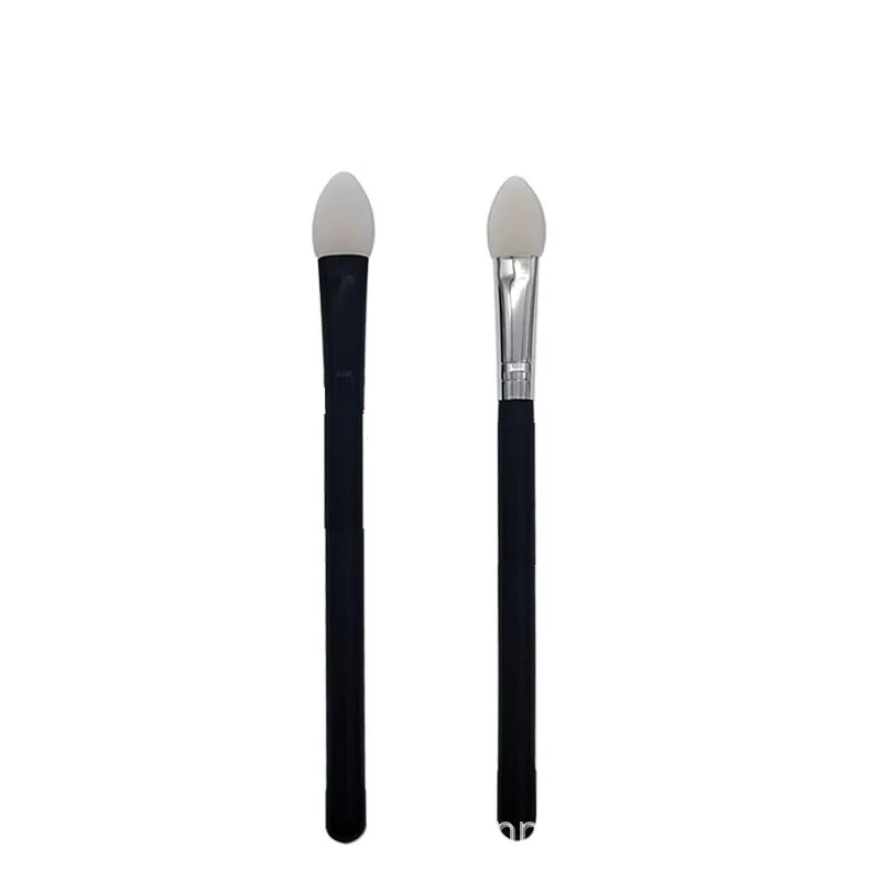 Pinceau à paupières en silicone – Maquillage professionnel poils synthétiques