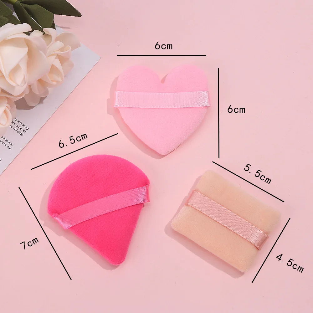 Éponges de Maquillage en Gros | Rondes, Cœur, Carrées, Triangulaires – Fond de Teint Lavables