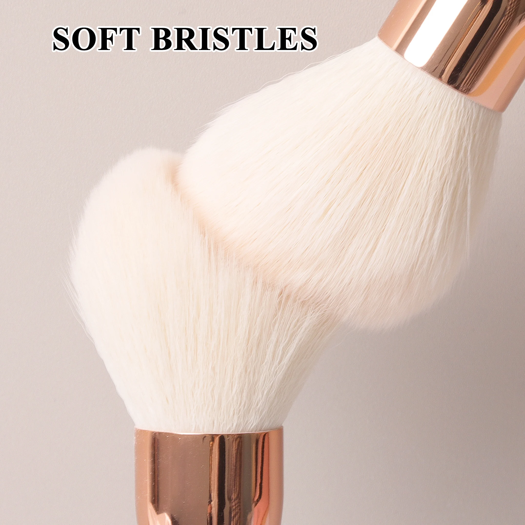 Ensemble 8 Pinceaux Maquillage Professionnels EMF – Poils Ultra-Doux & Manche en Bois Noir