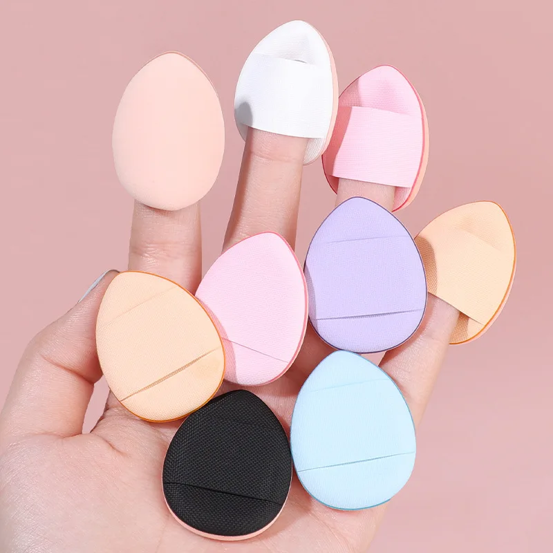 Mini Éponge Maquillage Coussin d'Air Puff | Fond de Teint Sec & Humide | Velours Doux