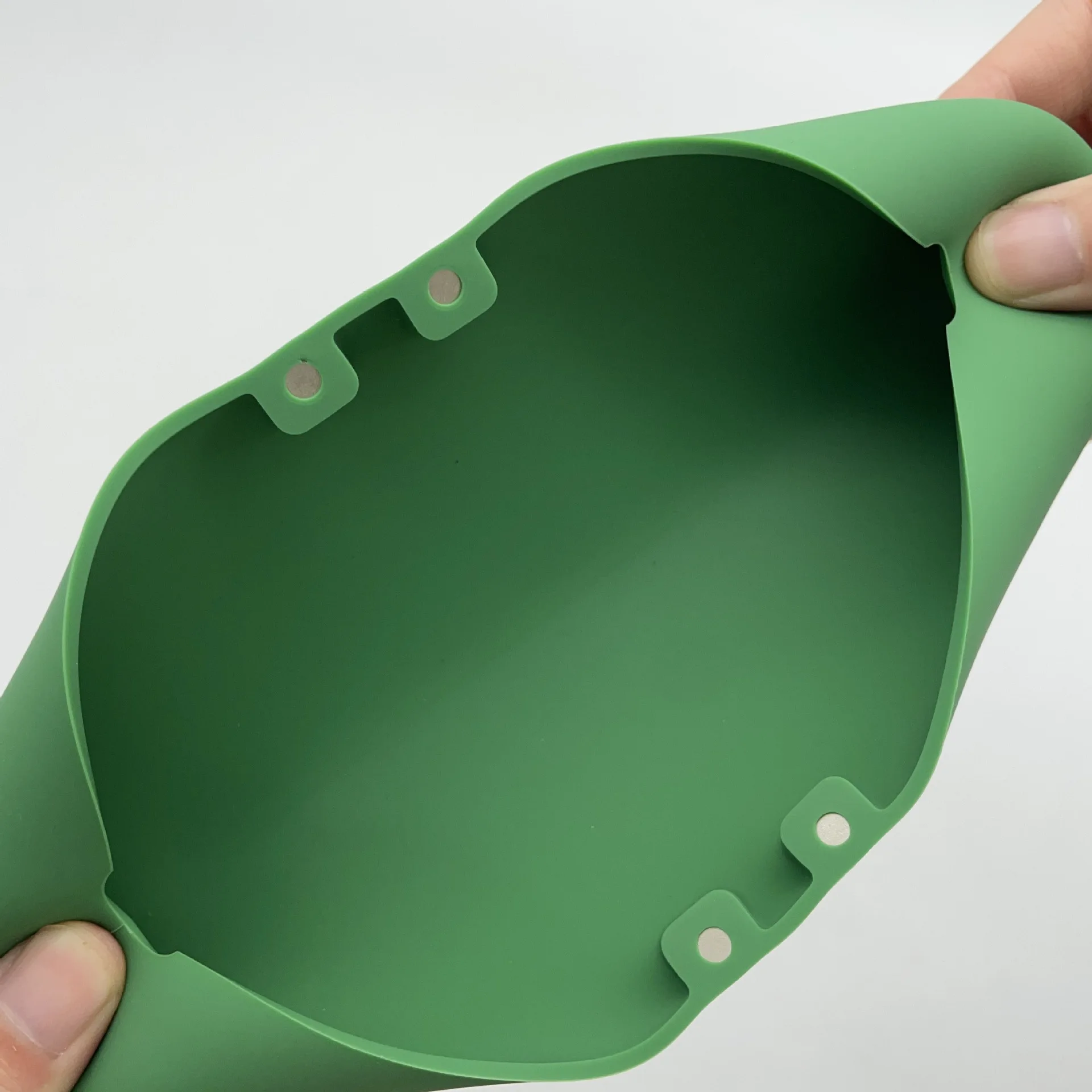 Étui porte-pinceaux en silicone imperméable – Rangement maquillage portable