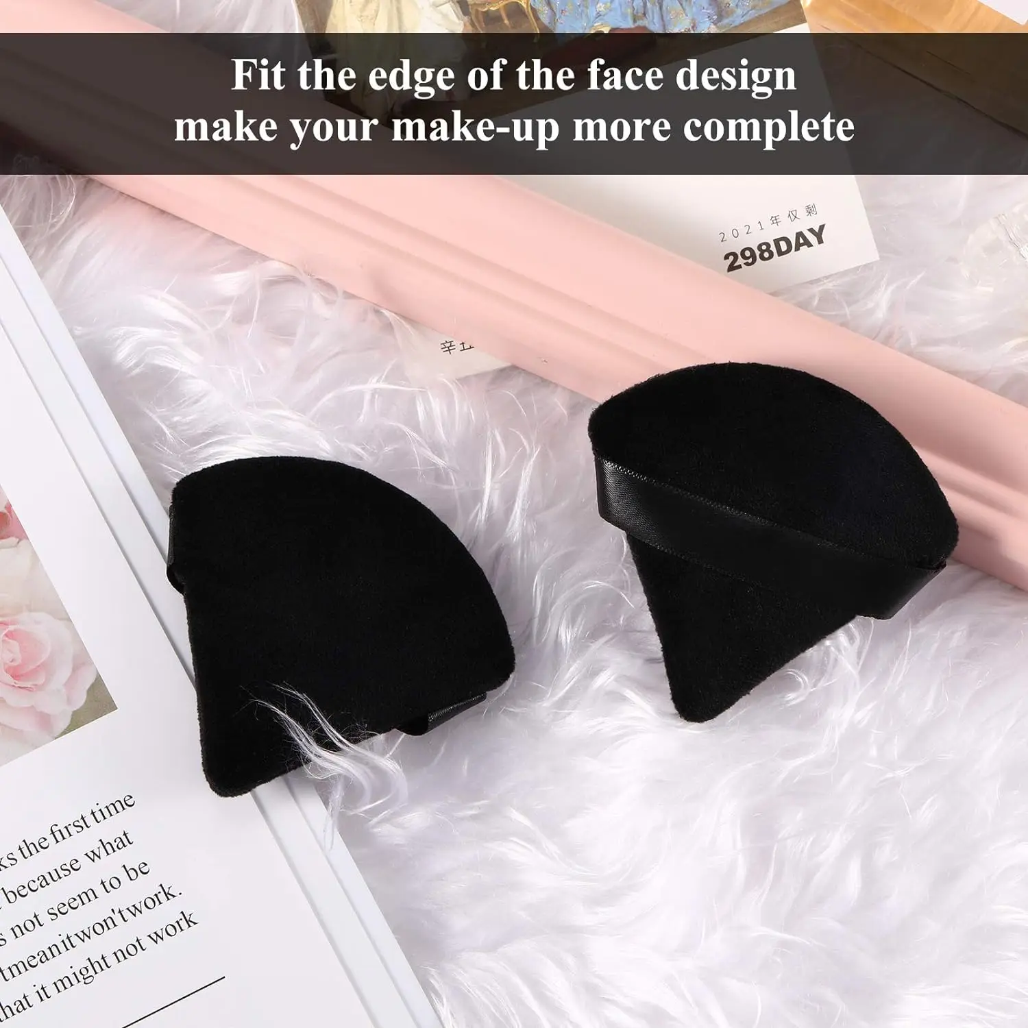 Set éponge maquillage ultra-douce + pinceau silicone – Housse de voyage incluse