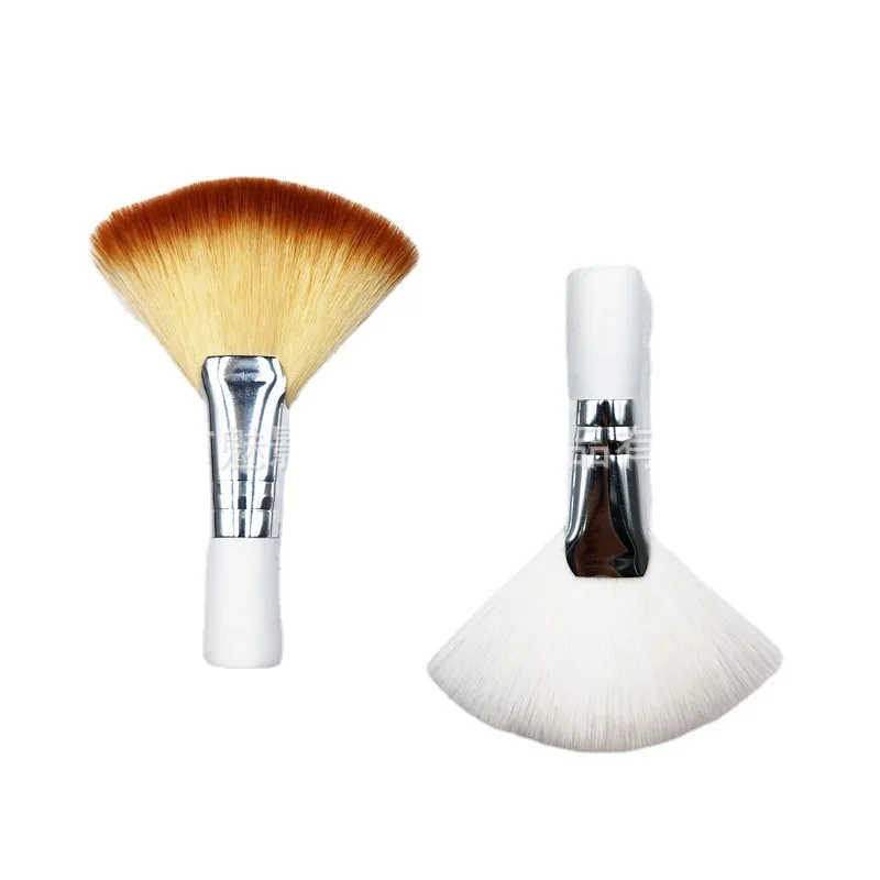 Pinceau Éventail Maquillage Professionnel – Fibres Synthétiques Douces, Multifonction Visage