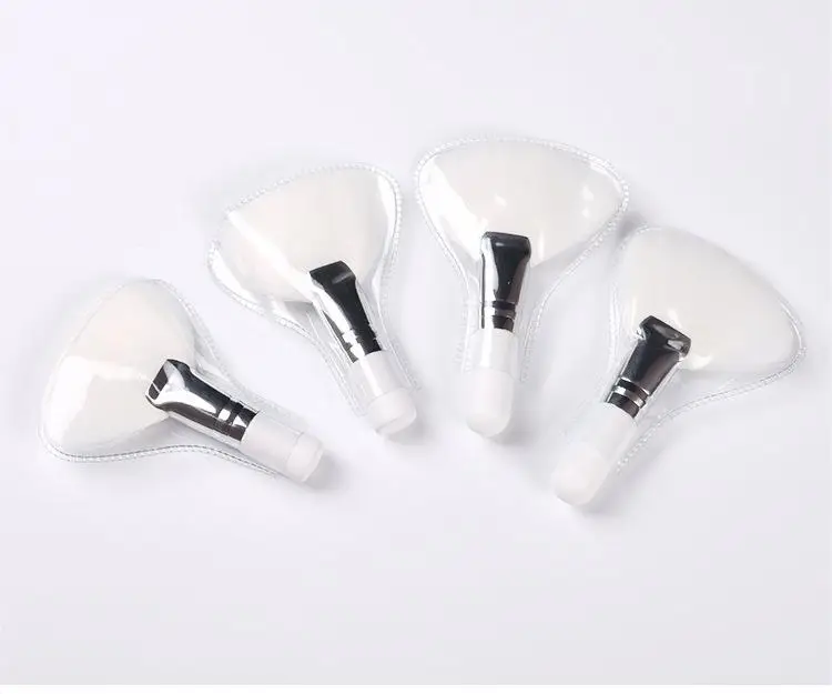 Pinceau Éventail Maquillage Professionnel – Fibres Synthétiques Douces, Multifonction Visage