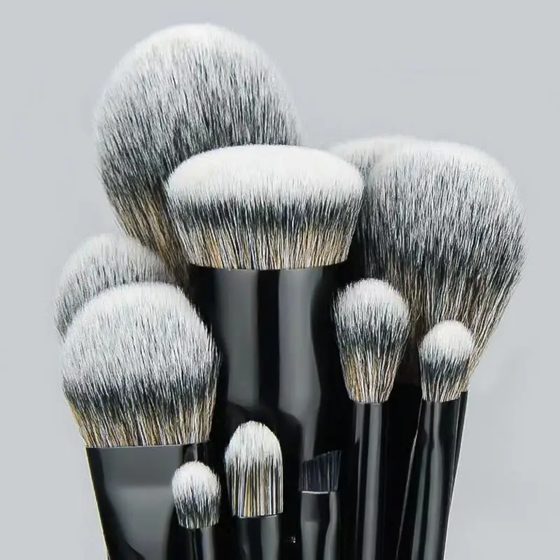 Ensemble 30 Pinceaux Maquillage Professionnels Luxe Végan Synthétique – Logo Personnalisé