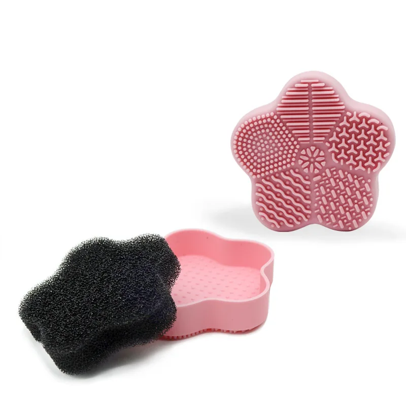 Tapis Nettoyant Brosse Maquillage en Silicone – Lavable & Réutilisable