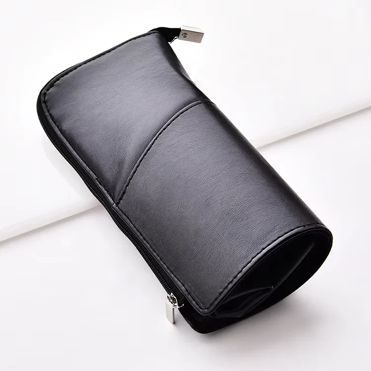 Trousse Organisateur Pinceaux Maquillage Professionnel – Cuir, Grande Capacité, Imperméable
