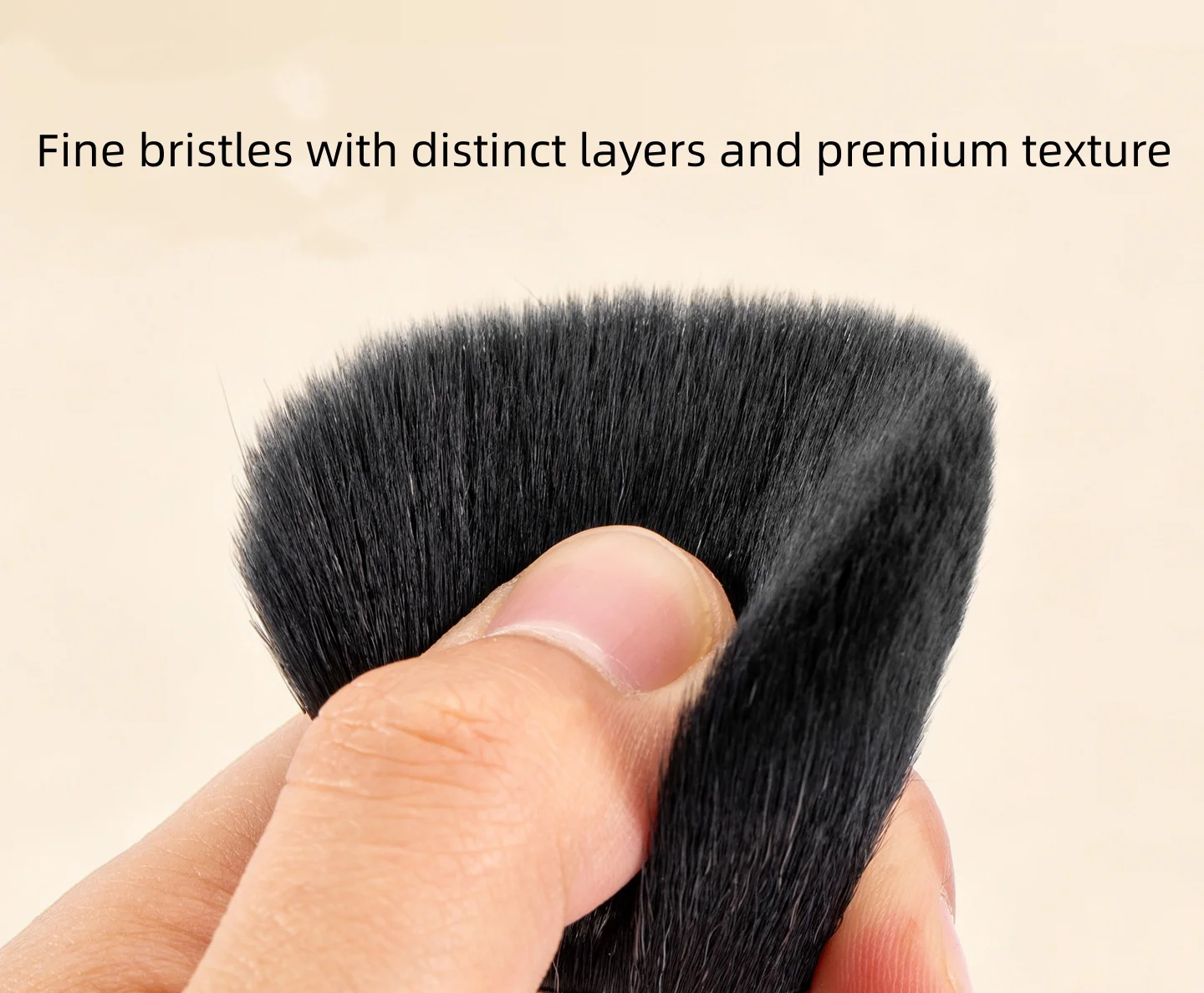 Set 18 Pinceaux Maquillage Professionnels – Poils de Chèvre & Fibres Synthétiques, Manche en Bois