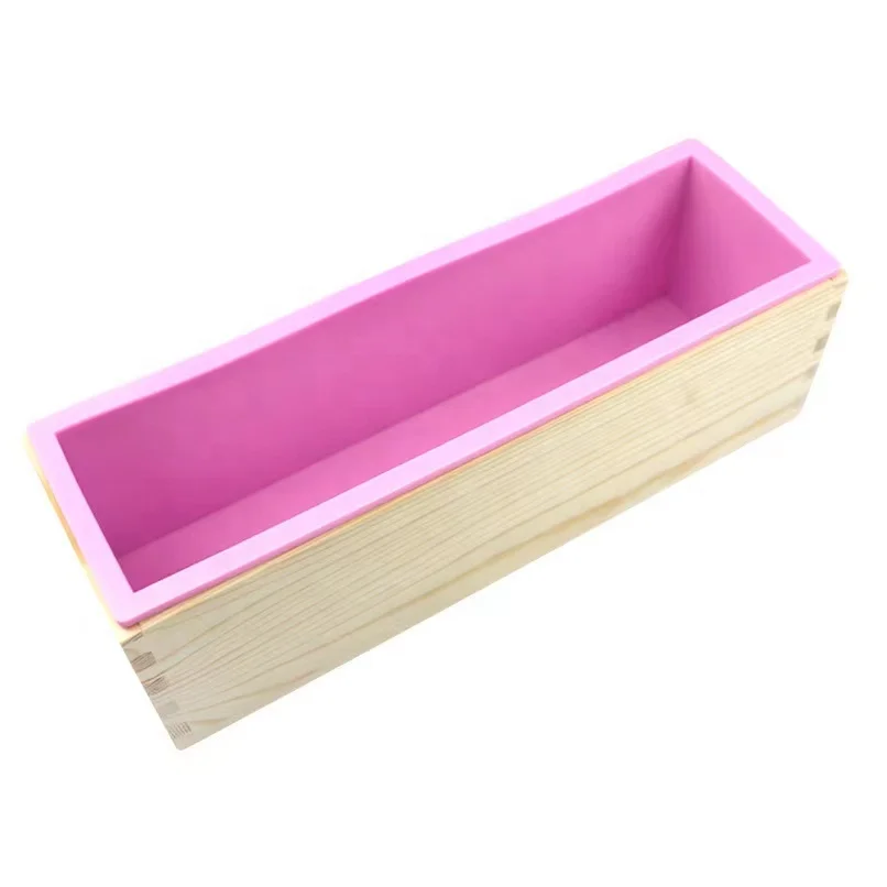 Kit Moule à Savon en Silicone & Bois – Coupe-Savon Artisanal Fait Maison