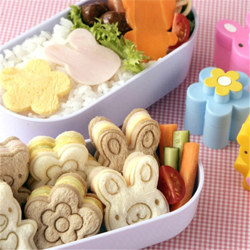 Moule Sandwich Emporte-Pièce Lapin & Panda – Outil Pâtisserie Créatif