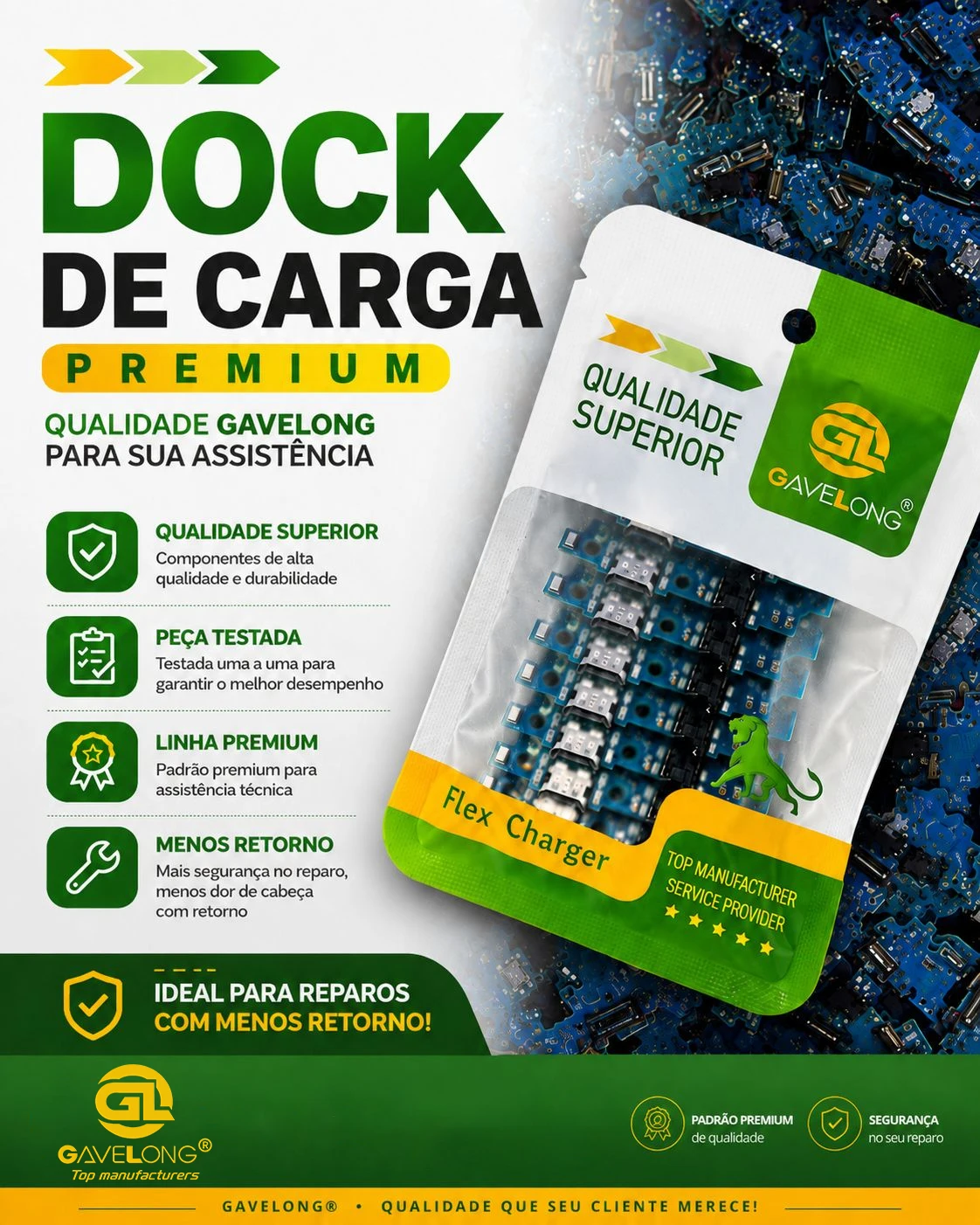 Module Caméra Arrière iPhone 17 / 17 Pro / 17 Plus – Pièce de Remplacement GAVELONG