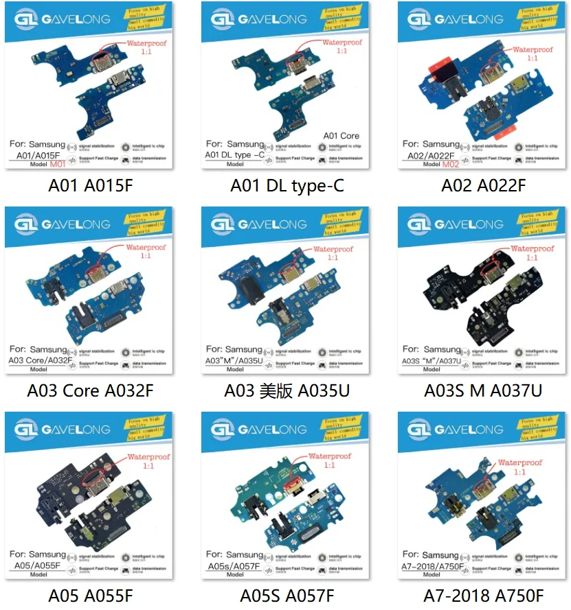 Câble flexible de téléphone portable Port de charge Board Port Connector Flex Cable Compatible avec pour Samsung Galaxy A13S A137F
