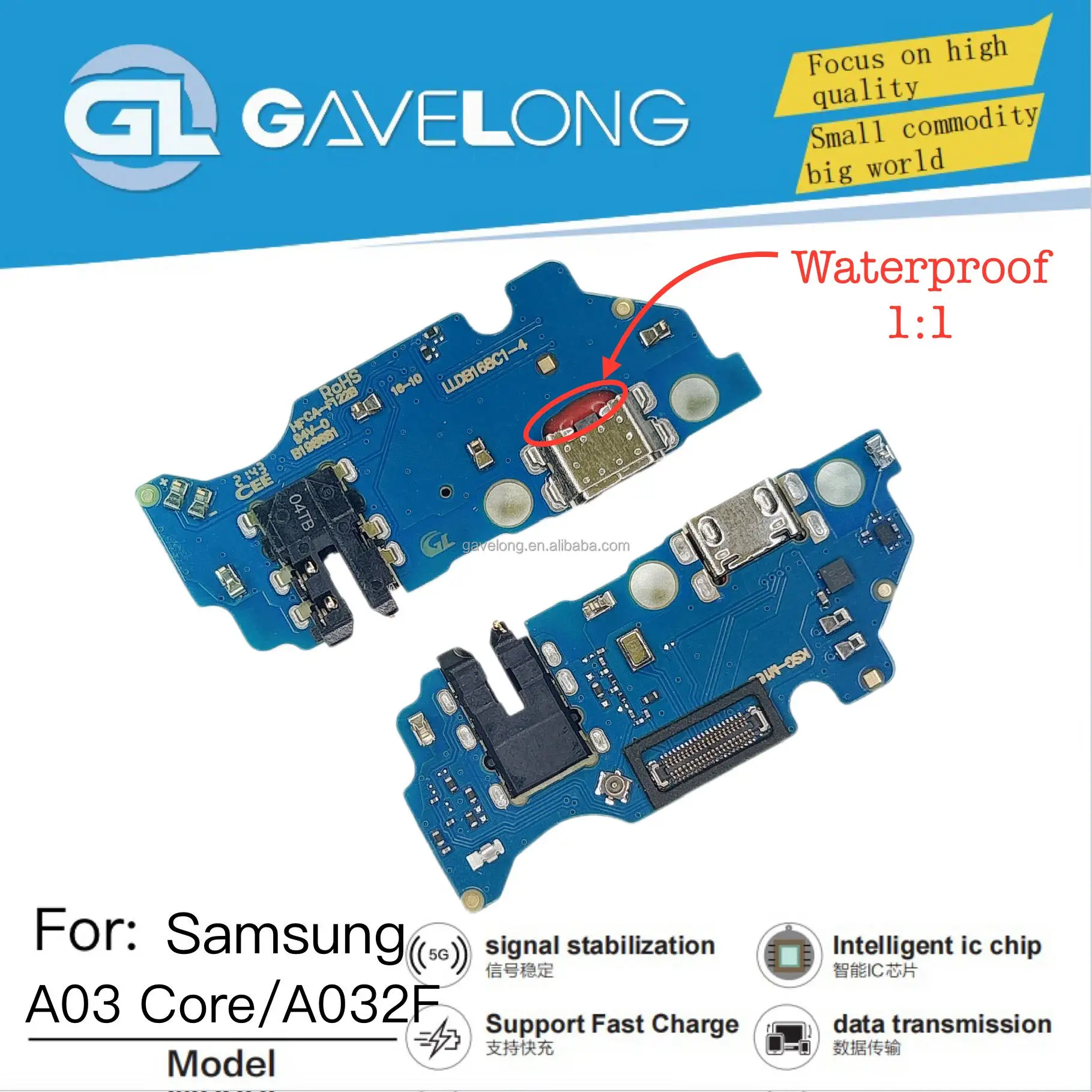 Plaque de charge pour Samsung, plaque de charge en gros pour Samsung, broche de charge pour Samsung