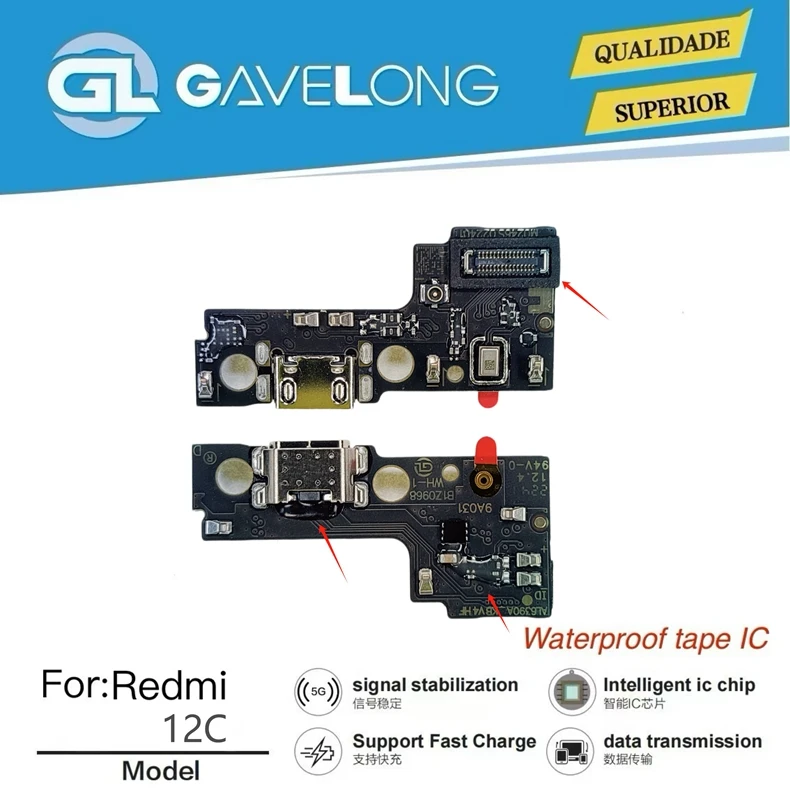 Port de Charge Flex Redmi 8 / 8A – Connecteur USB de Remplacement