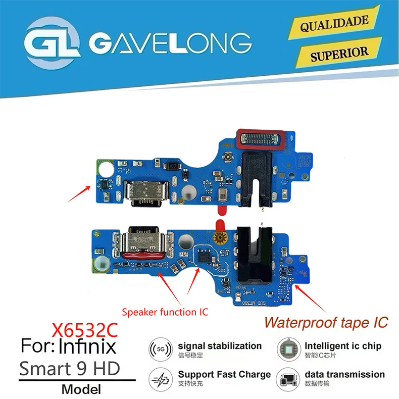 Carte de charge Type-C Infinix Note 40 Pro 5G – Nappe connecteur USB flexible