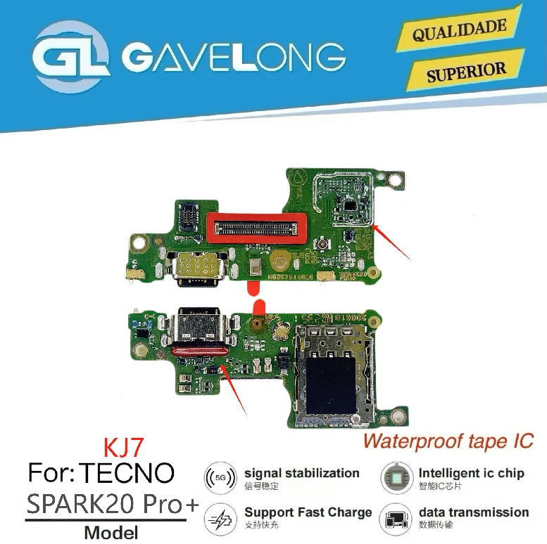 Connecteur de charge TECNO SPARK 20 Pro+ – Nappe flexible de qualité