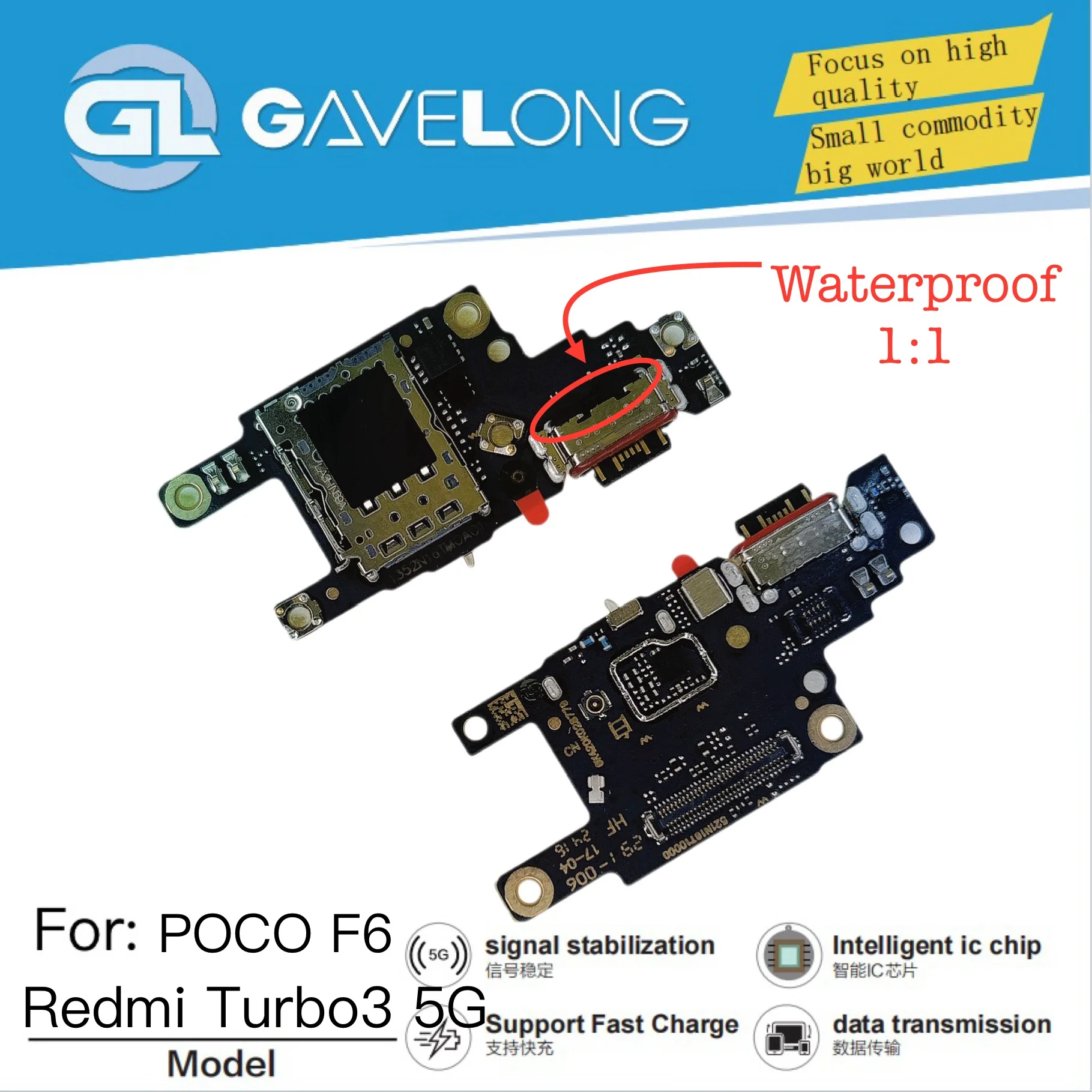 Haut-parleur écouteur téléphone portable GAVELONG – Pièce de rechange qualité testée