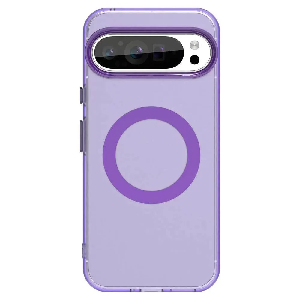 Coque Antichoc GOINGOO Google Pixel 9 Pro XL – TPU+PC Mat Style INS Couleurs Bonbon