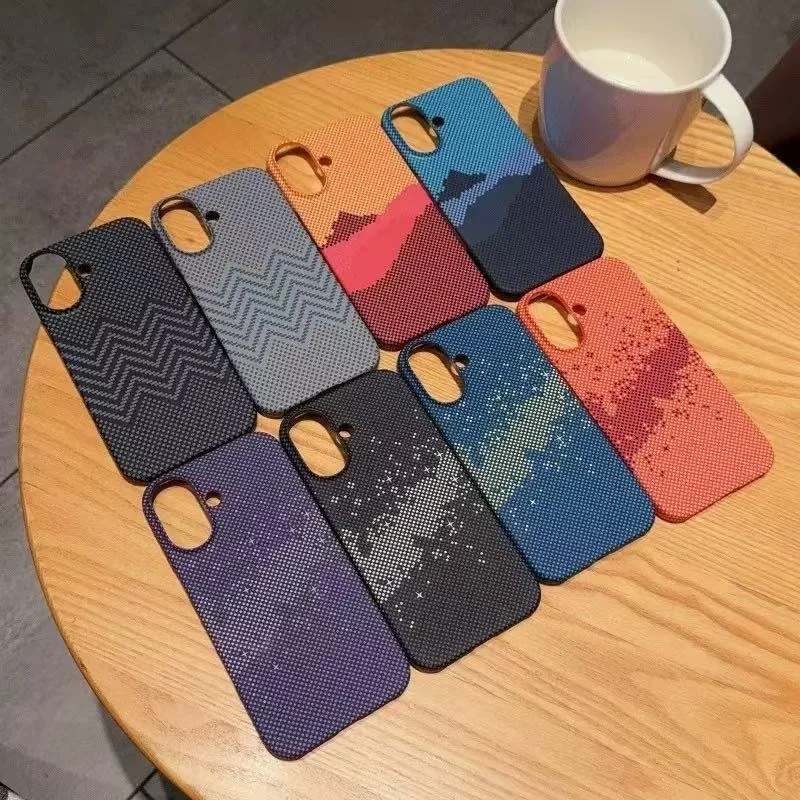 Coque iPhone Sunmorn Fibre de Carbone Magnétique Sans Fil – Antichoc Polycarbonate Rigide