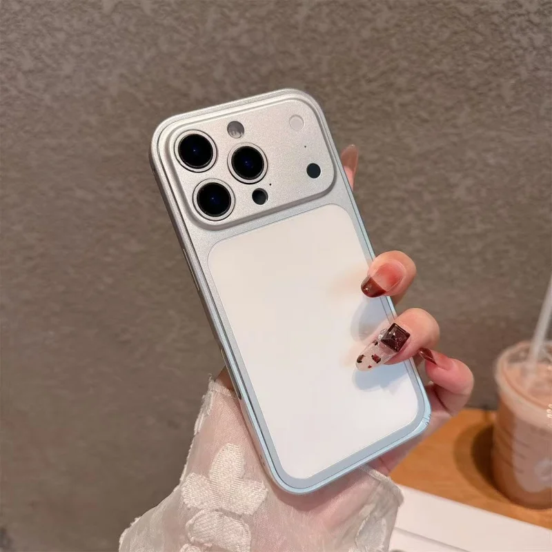 Coque iPhone Antichoc GOINGOO Cadre Aluminium Électroplaqué Mat – 12 à 17 Pro Max