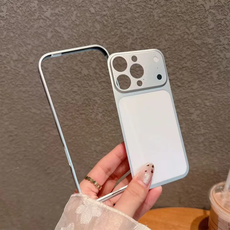 Coque iPhone GOINGOO Antichoc Mat Cadre Aluminium Électroplaqué – Protection Premium