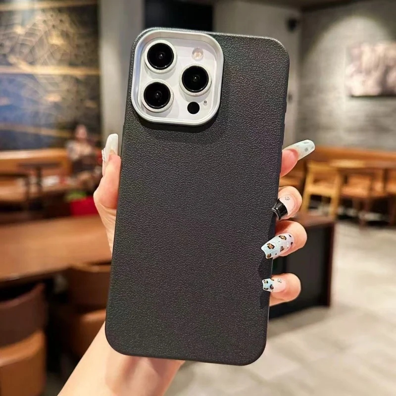 Coque iPhone 17 GOINGOO Silicone TPU Givrée Antichoc – Protection Élégante Couleur Unie