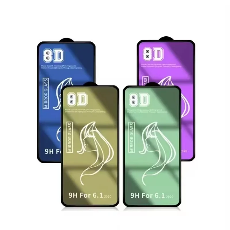 Verre Trempé Goingoo 8D HD iPhone 14/15/16/17 Pro Max – 9H Anti-Rayures Couverture Intégrale