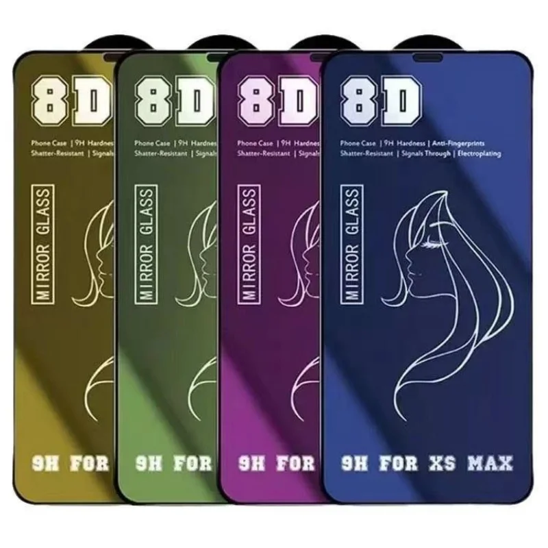 Verre Trempé Goingoo 8D HD iPhone 14/15/16/17 Pro Max – 9H Anti-Rayures Couverture Intégrale
