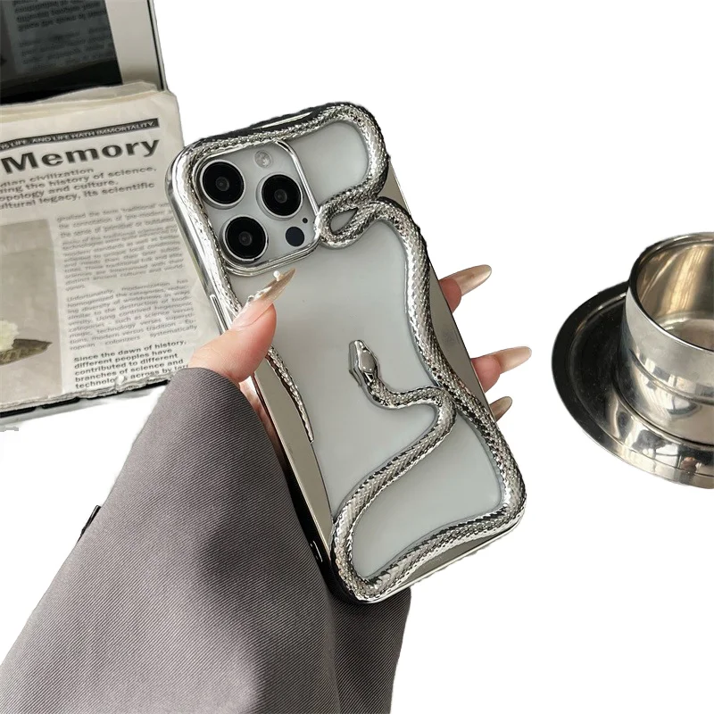 Coque iPhone 17 Air Pro Max Design Serpent TPU Antichoc – GOINGOO
