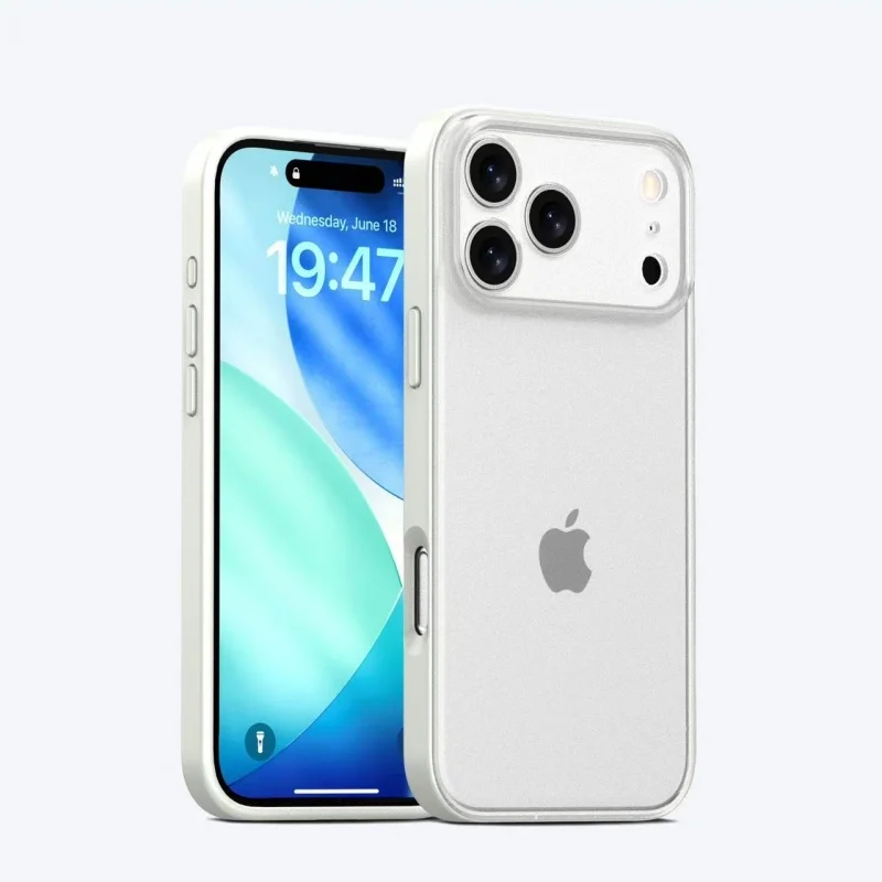 Coque Goingoo iPhone 15 TPU+PC Peinture à l'Huile Antichoc Translucide Mate Anti-Empreintes
