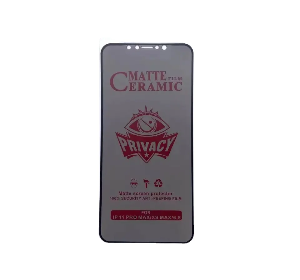 Film de protection écran anti-espion iPhone SE 2024 – Céramique mat 0,18mm